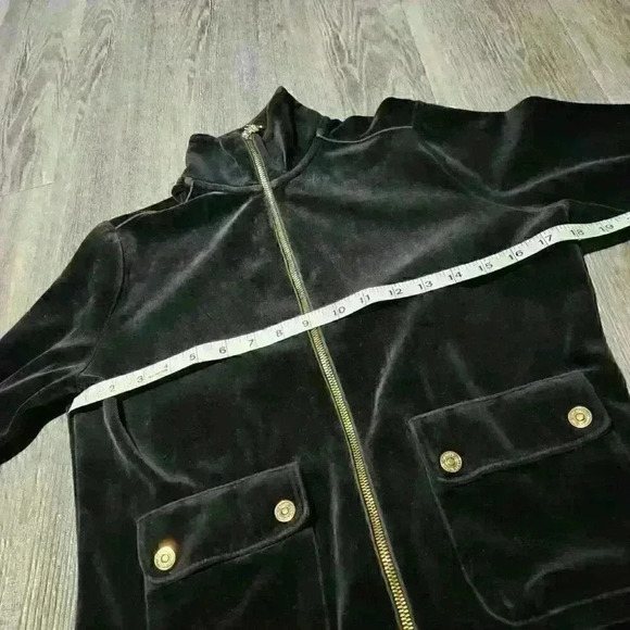 Ralph Lauren Black Velvet Sweatshirt - Picture 11 of 13